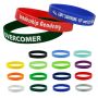 Silicone Wristband - 1/2 Inch Printed