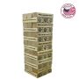Small Tumbling Towers Table Top Wood Game Custom Logo Colors