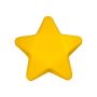 Star Shape Super Squish Stress Ball Sensory Toy