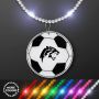 Still-Light Beads With Soccer Ball Medallions