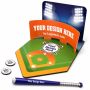 Table Top Baseball Game 18 Inch Deep/Long X 12 Inch Wide