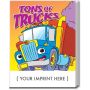 Tons Of Trucks Coloring And Activity Book