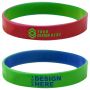 Two Color Dual Layered Wristbands