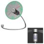 USB Powered LED Light Clock Desk Fan