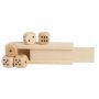 Wooden Dice In Box
