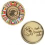 Zinc Alloy Soft Enamel Coins (simports)