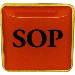 Customized 1 in W X 1 in H Rounded Square Digistock Lapel Pins by ...