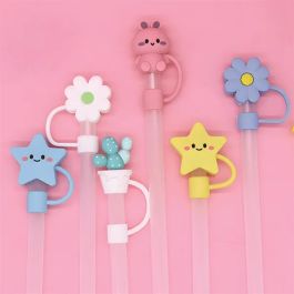 Custom 3d Pvc Straw Toppers by Logotech 151924