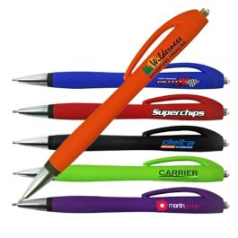 Customizable Halcyon Click Pen, Full Color Digital from Logotech 157289