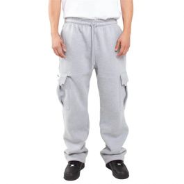 パンツ [NICEGHOSTCLUB]FLEECE CARGO PANTS_CHARCOAL(NG2CFUPA13A) shaka_wear_men_s_fleece_cargo_