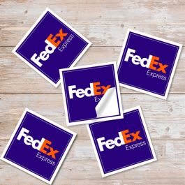 Personalized Square Sticker by Logotech 123437
