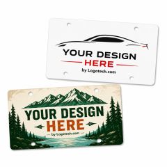0.024 Inch Polycard License Plate