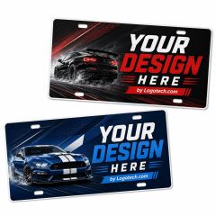 0.035 Inch Full Color Hi-Gloss Polyethylene License Plate
