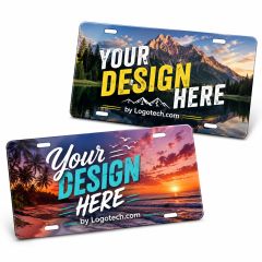 0.075 Inch Full Color Premium Hi-Gloss Polyethylene License Plate