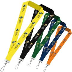 0.75 Inch USA Made Polyester Lanyard