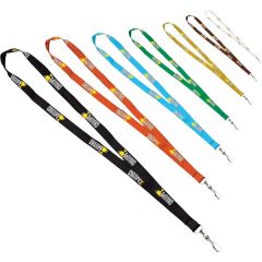 0.62 Inch  Micro Weave Smooth Dye-Sublimation Lanyards