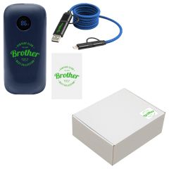 10000 mAh Power Bank & Quick Charging Cable Kit