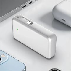 10000 mAh Power Bank With Extension Cable