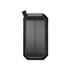 10000 mAh Solar Power Bank W/ LED Light