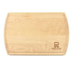 10 1/2 Inch X 16 Inch Maple Cutting Board With Juice Groove