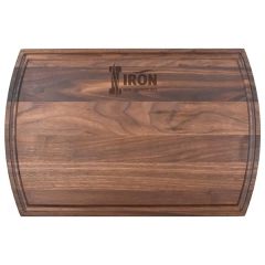 10 1/2 Inch X 16 Inch Walnut Cutting Board With Juice Groove