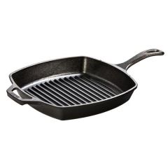 10.5 Inch  Square Cast Iron Grill Pan