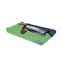 10 Ft Curved Splash Face Graphic Panel Block-Out