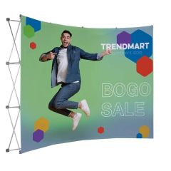 10 Ft Curved Splash Face Kit Block-Out