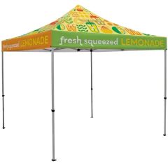 10 Ft Deluxe Tent Kit With Vented Canopy Full-Bleed Dyesub