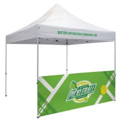 10 Ft Half Wall UV-Printed, Single-Sided