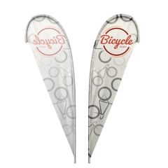 10 Ft Single Sided Teardrop Flag