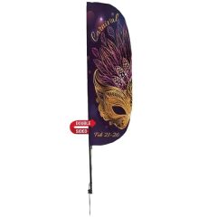 10 Ft Stadium Flutter Flag Kit Double-Sided