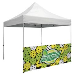 10 Ft Standard Tent Half Wall Kit Dye Sublimated, 1-Sided