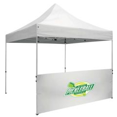 10 Ft Standard Tent Half Wall Kit Full-Color Imprint