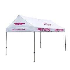 10 Ft X 15 Ft Gable Tent Kit Full-Color Imprint, 5 Locations