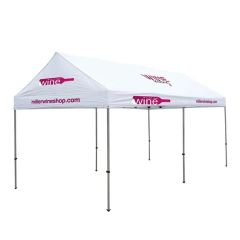 10 Ft X 20 Ft Gable Tent Kit Full-Color Imprint, 5 Locations