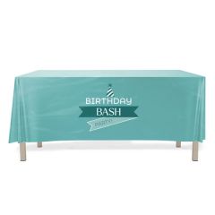 10 Ft X 6.5 Ft Custom Plastic Rectangular Table Cover