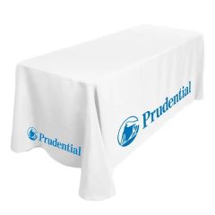 10 Ft X 6 Ft Rectangular Table Cover - Screen Print