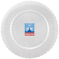 10 Inch Classicware Plastic Plate - Clear - Tradition