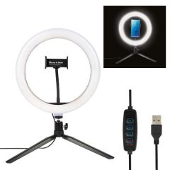 10 Inch  LED Ring Light With Phone Holder