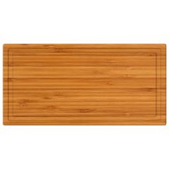 10 Inch Rectangle Bamboo Cutting Board With Juice Groove