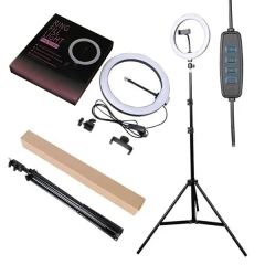 10 Inch Selfie Ring Light With 30 Inch -83 Extendable Tripod Stand