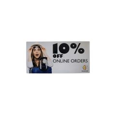 10 Inch W X 20 Inch H Aluminum Print -Dye Sub Kit