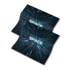 10 Inch X 10 Inch Custom Full Color Microfiber Cleaning Cloth