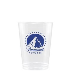 10 Oz Clear Fluted Plastic Cup - Tradition