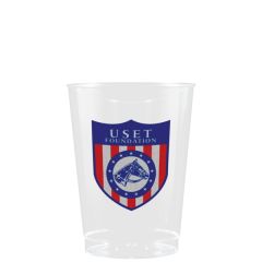 10 Oz Clear Hard Plastic Cup - Tradition