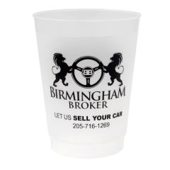 10 Oz Frost-Flex Plastic Stadium Cup
