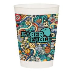 10 Oz. Full Color Frost Flex Cup