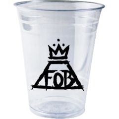 10 Oz Soft Sided Clear Plastic Cup