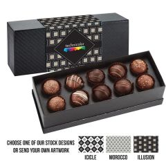 10 Piece Belgian Chocolate Truffle Box